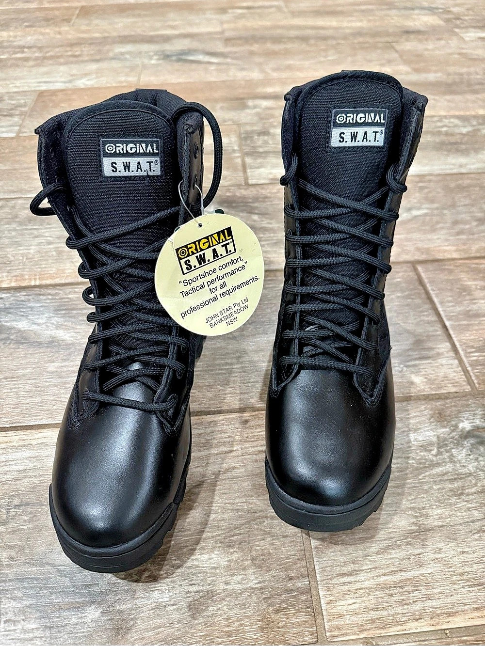 Original S.W.A.T. Classic 9" Tactical Boots Black NWT